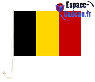 Drapeau voiture Car Flag Belgique